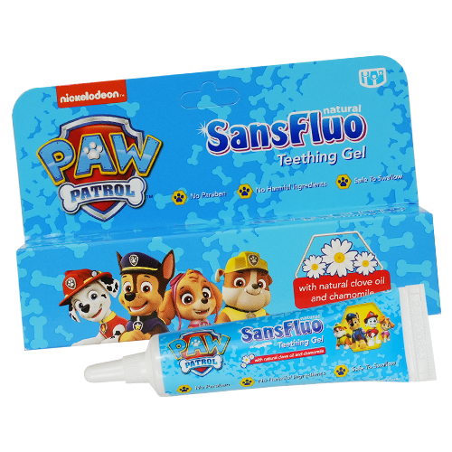 SansFluo Natural Teething Gel