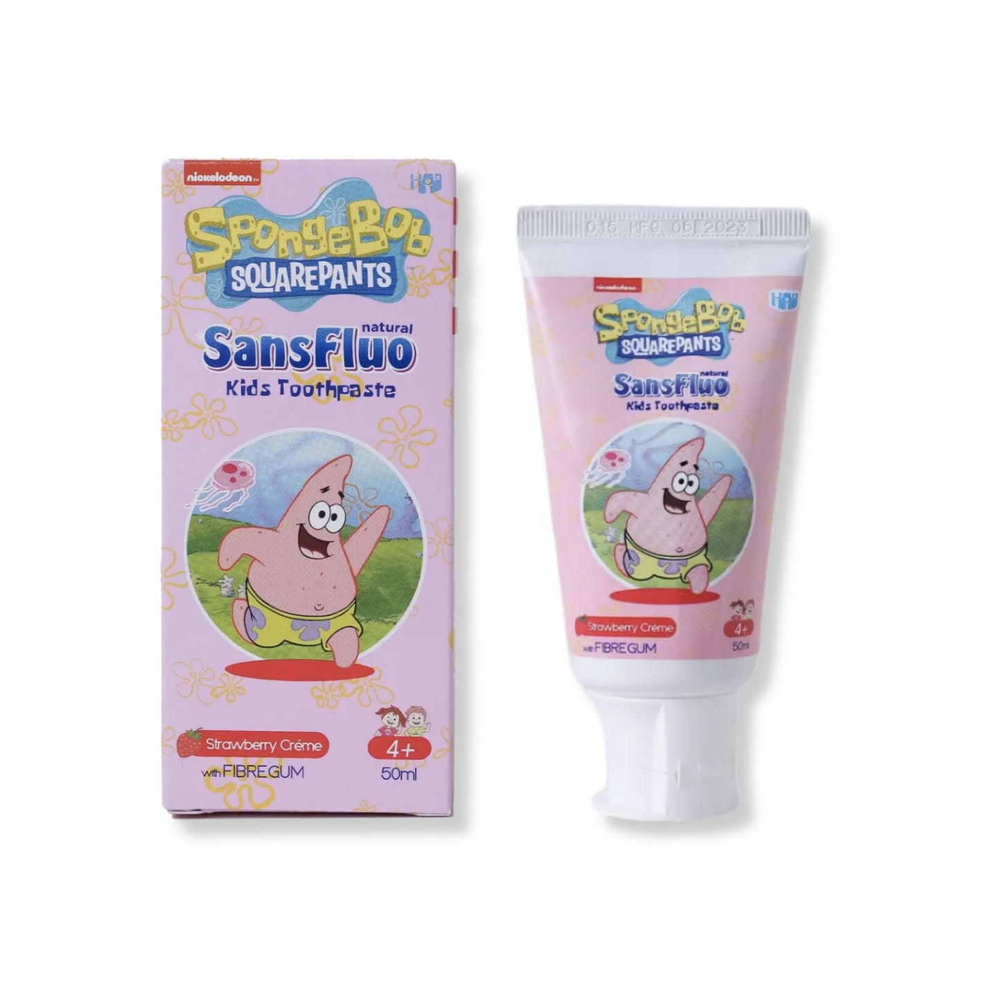 SansFluo Natural Kids Toothpaste With Fibregum 50ML