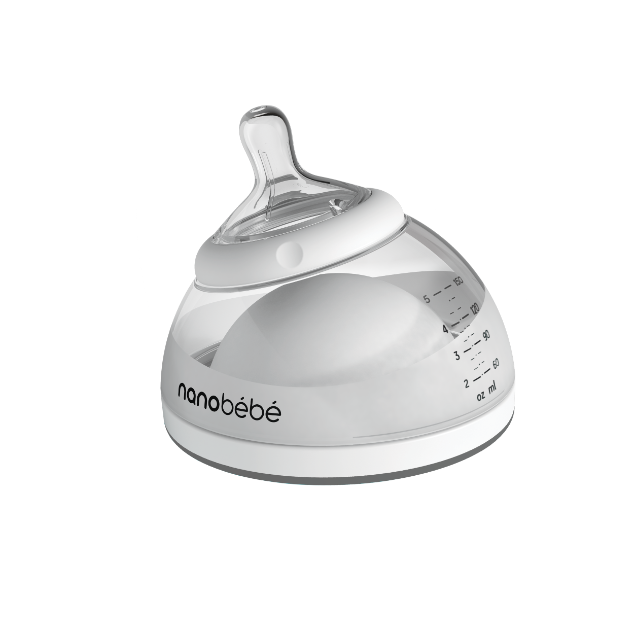 Nanobebe Breastmilk Bottle 5oz 150ml - Single Pack