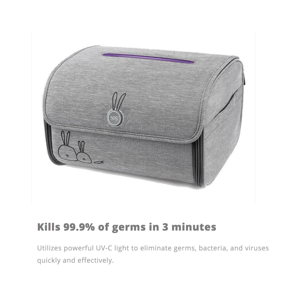 59S UVC LED FOLDABLE STERILIZING BAG (P18M)