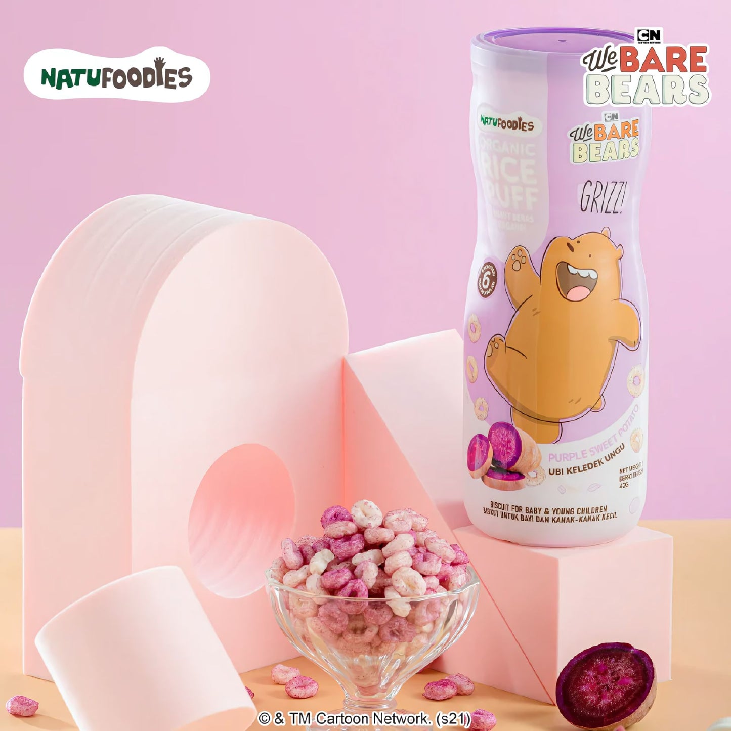 Natufoodies Organic Rice Puff Baby Snack