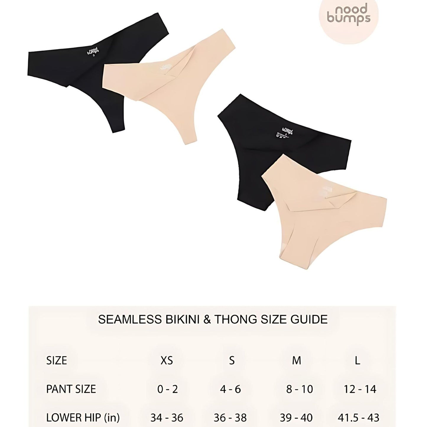 Nood Bumps Seamless Thong Panty