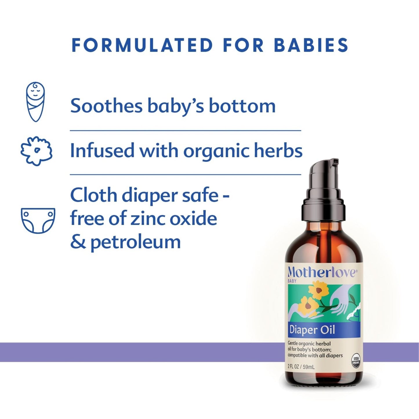 Motherlove Organic Diaper Oil