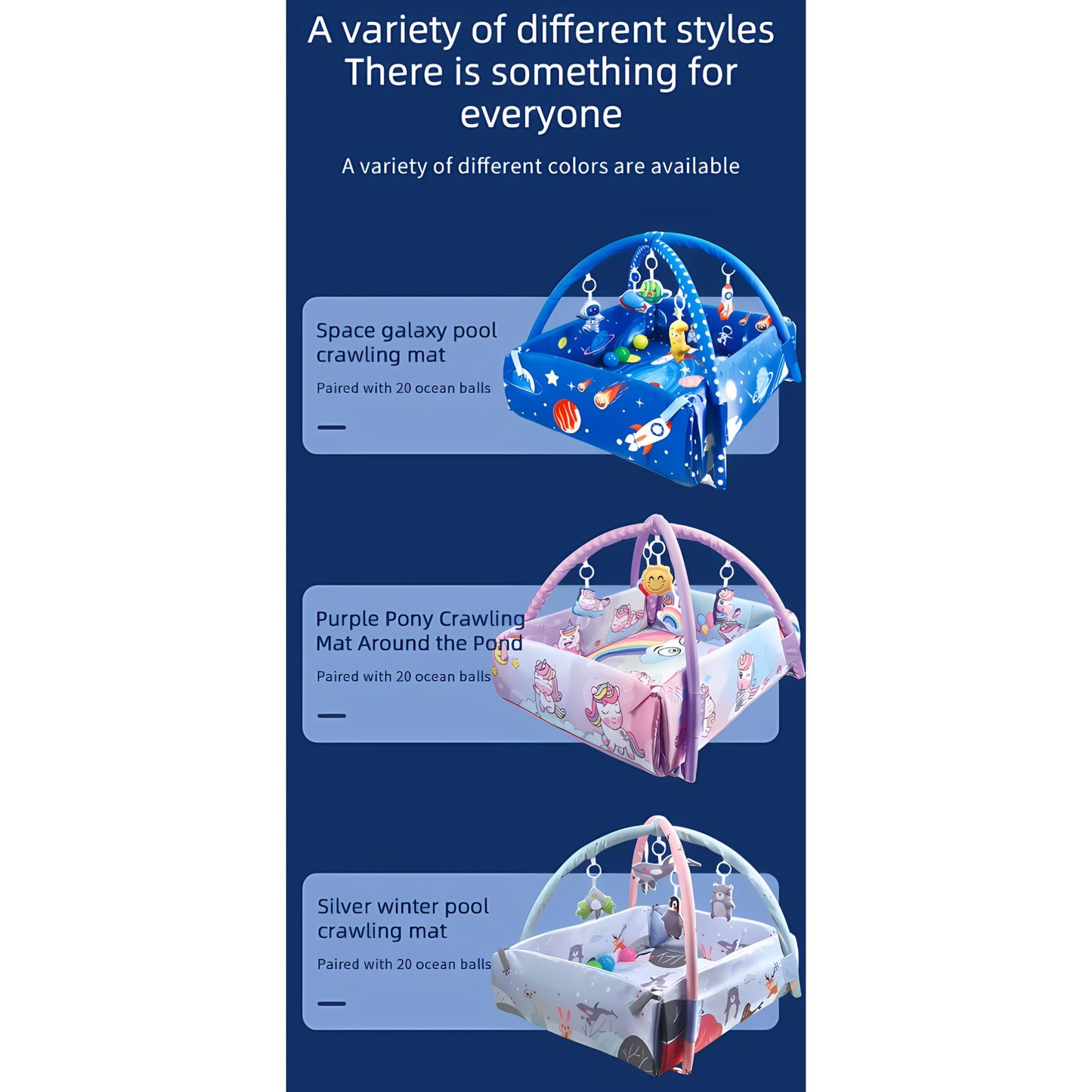 Lalalu PlayPod Plus 5-in-1 Baby Activity Gym & Mat