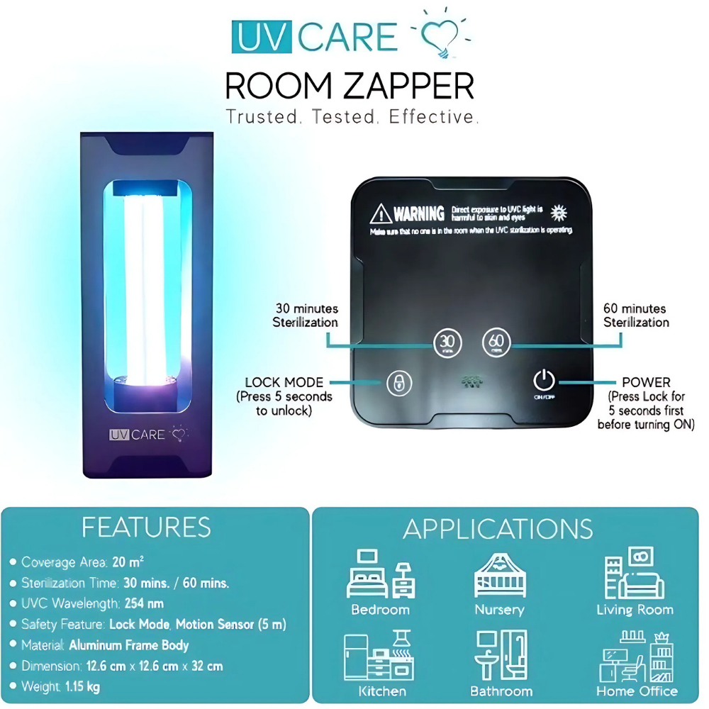 UV CARE ROOM ZAPPER