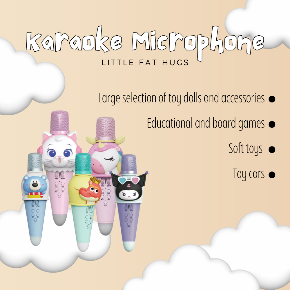 Little Fat Hugs Karaoke Microphone