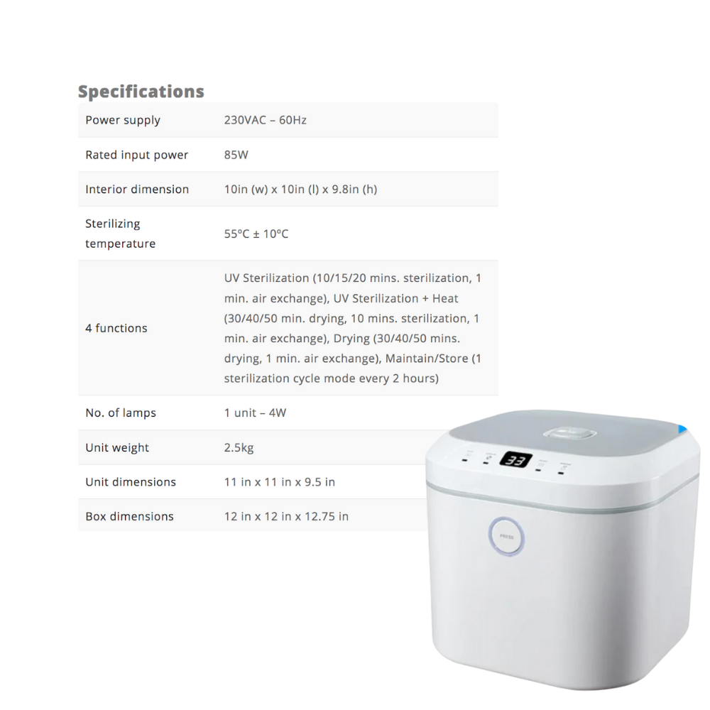 UV CARE MULTIPURPOSE STERILIZER LITE 1