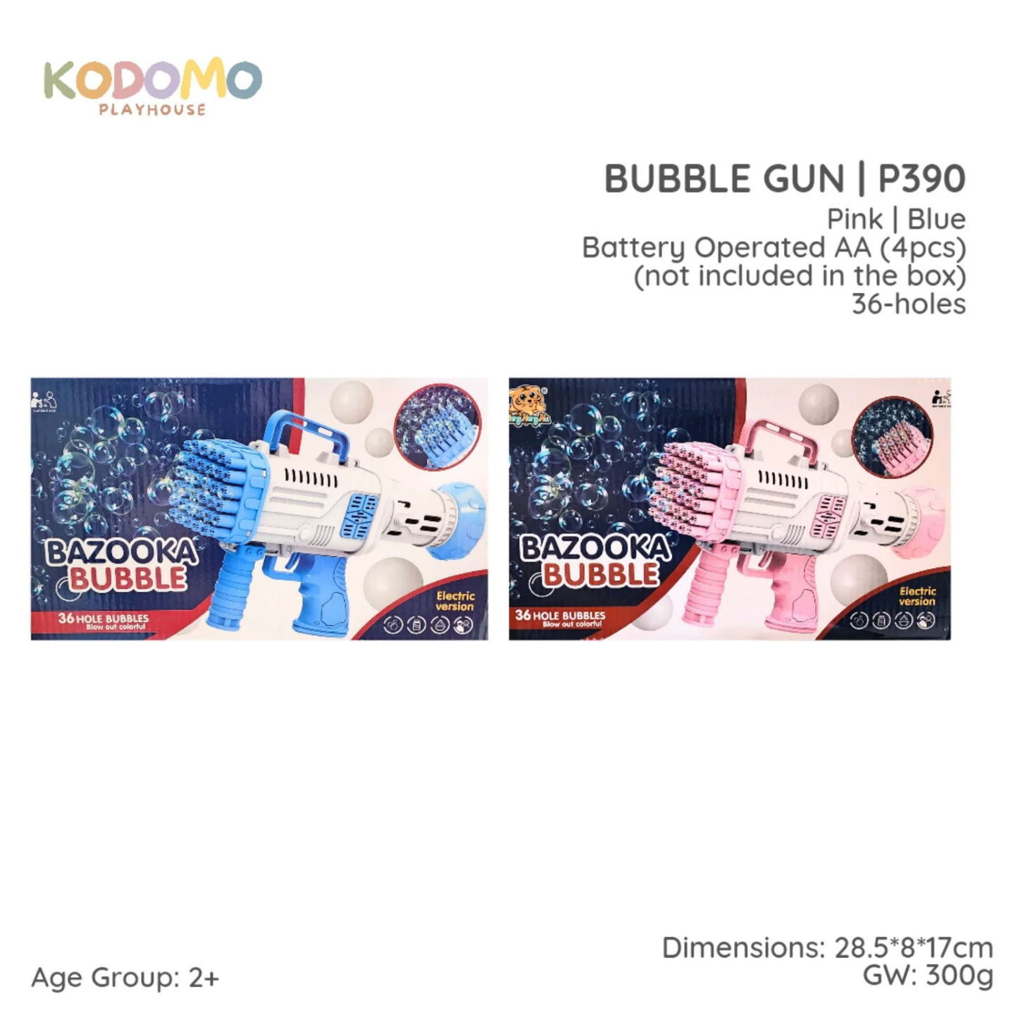 Kodomo Playhouse Bazooka Bubble Gun