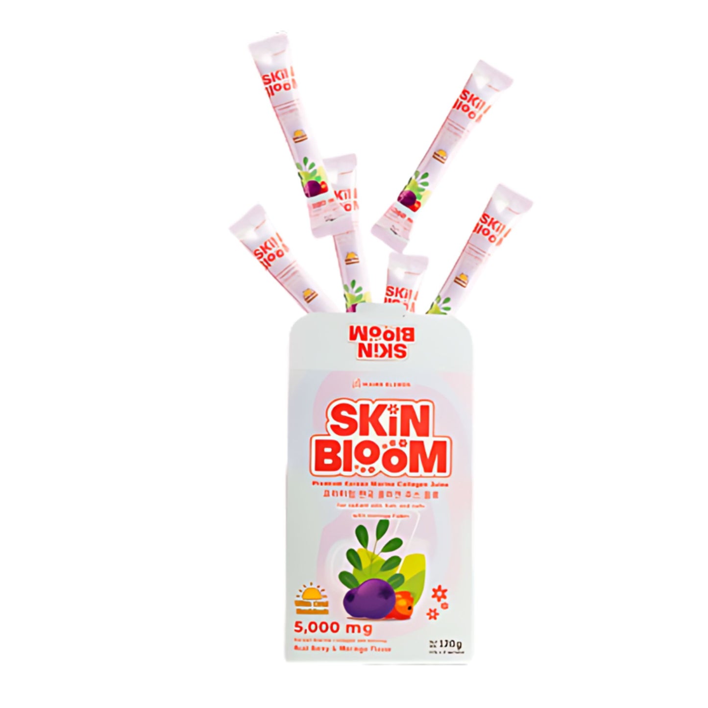 Mama Blends Skin Bloom Premium Korean Marine Collagen Juice