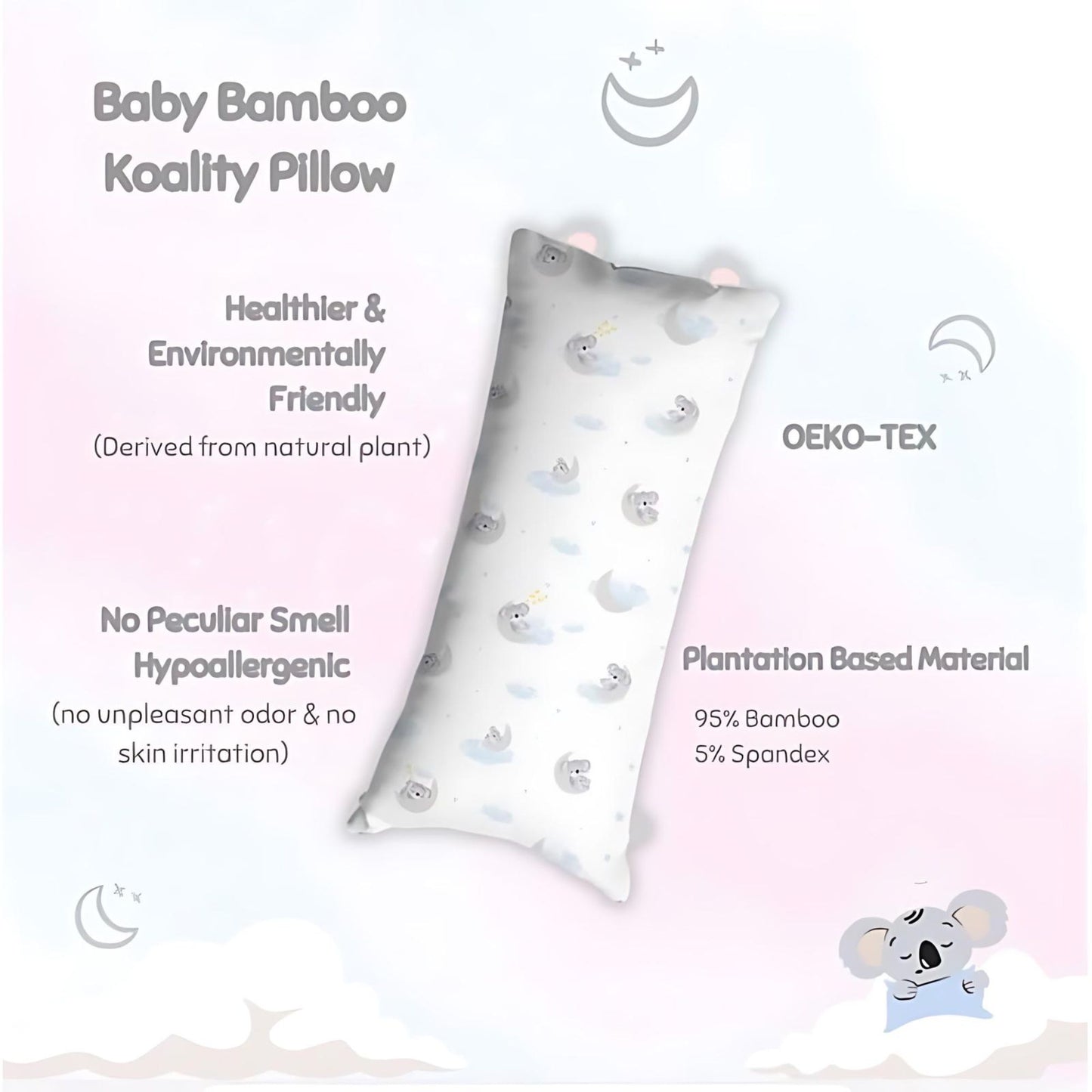 Nizu Baby Bamboo Koality Pillows