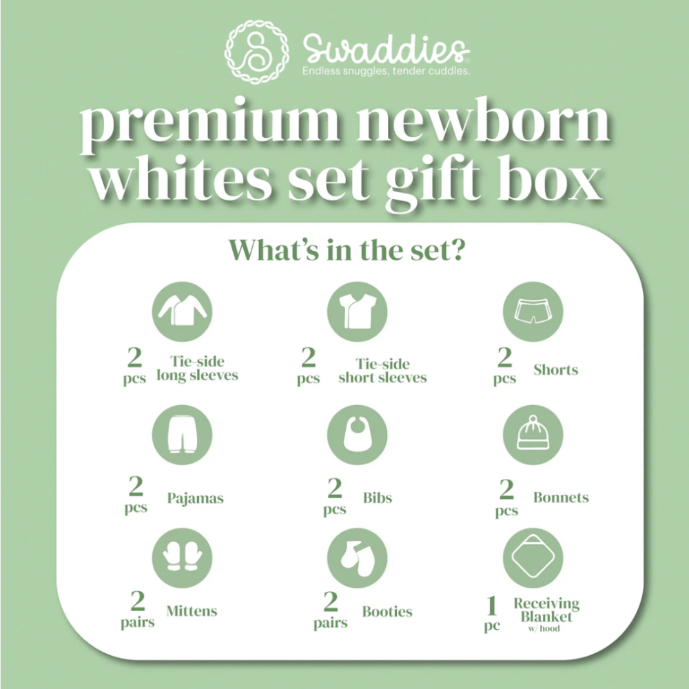 Swaddies 21pc Premium Newborn Set