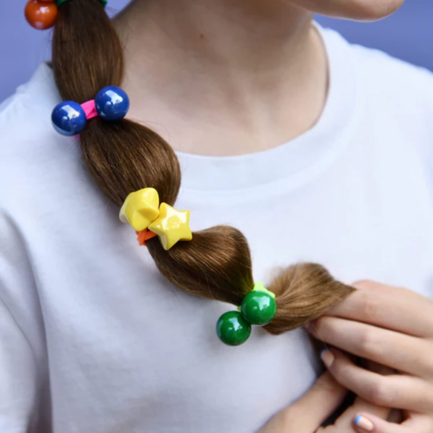 No Nasties Elastic Bobble Hair Ties