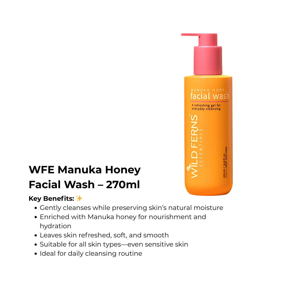 Wild Ferns Manuka Honey Facial Wash