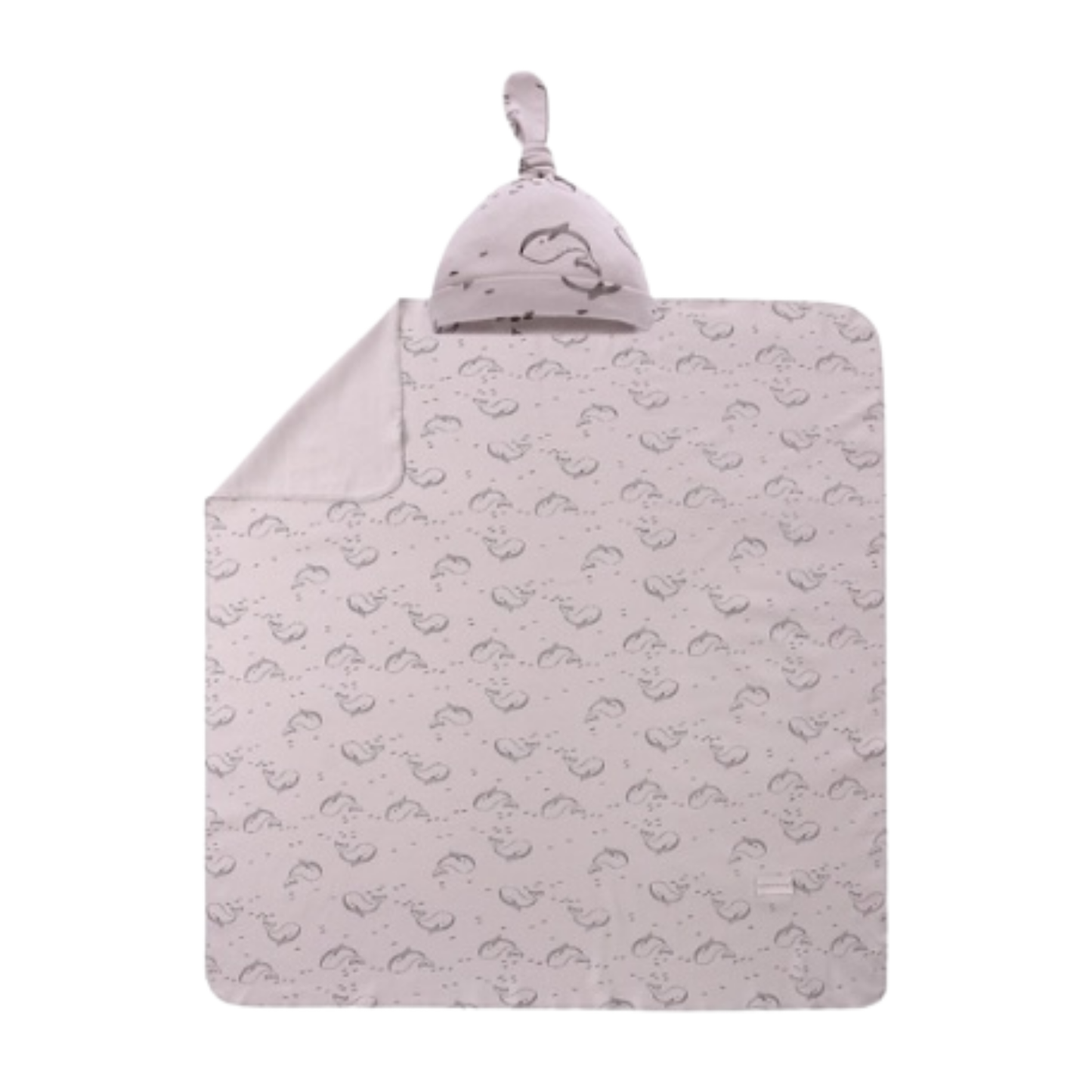 Bao Bei Tyler Matching Baby Blanket & Hat Set