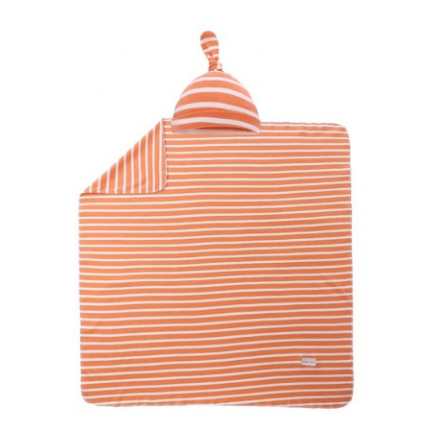 Bao Bei Tyler Matching Baby Blanket & Hat Set