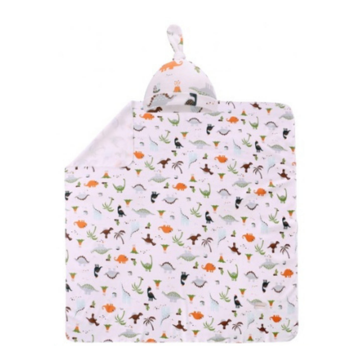 Bao Bei Tyler Matching Baby Blanket & Hat Set