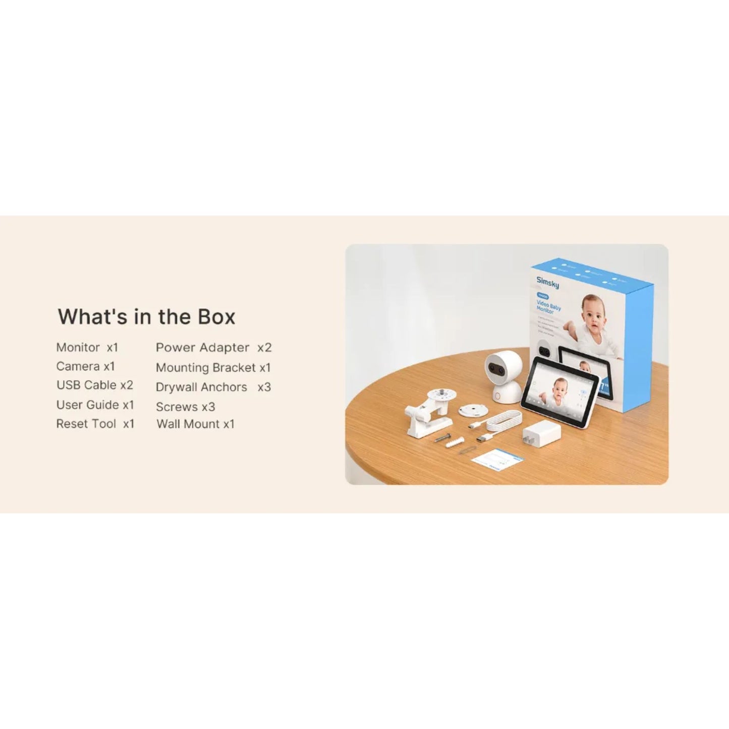 Nizu Simsky AI Baby Monitor