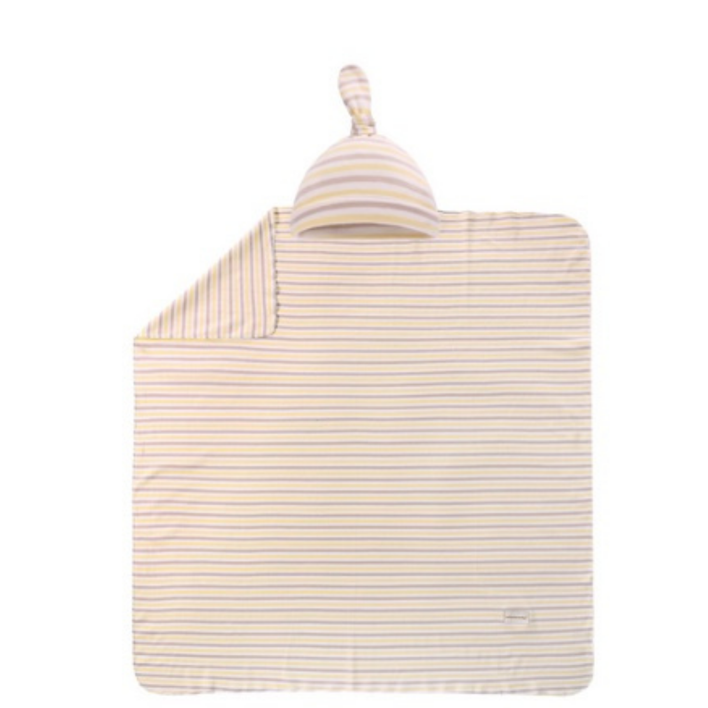 Bao Bei Tyler Matching Baby Blanket & Hat Set