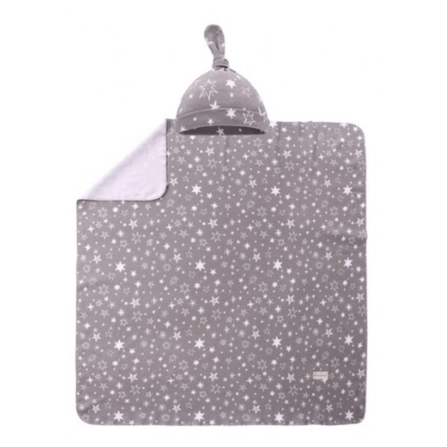 Bao Bei Tyler Matching Baby Blanket & Hat Set