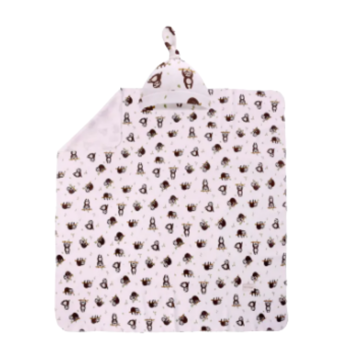 Bao Bei Tyler Matching Baby Blanket & Hat Set