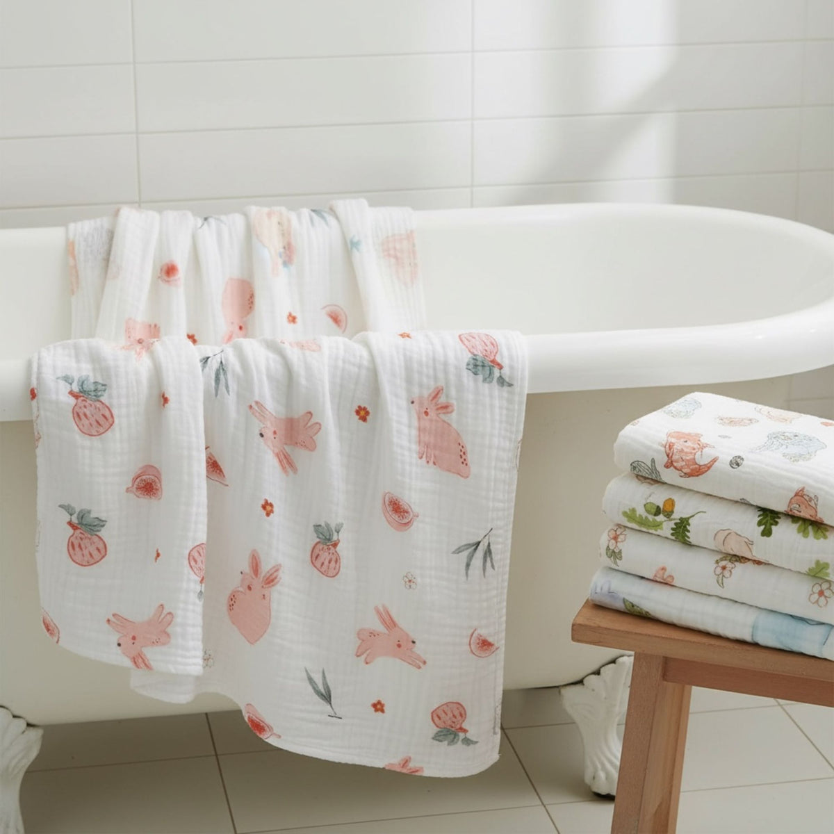 Cottontail Baby PureSoft Gauze Towel