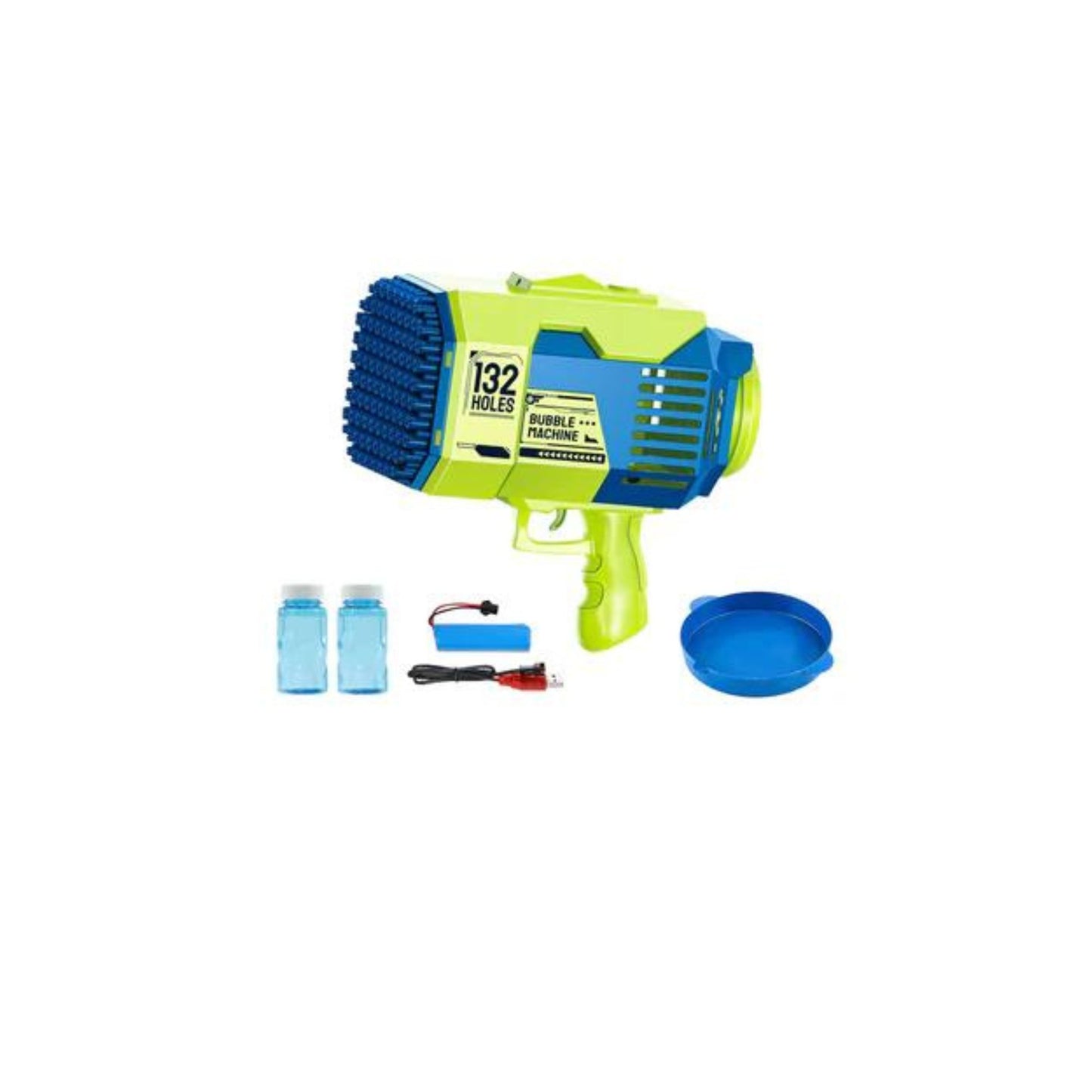 Little Fat Hugs Disco Bubble Gun Toy