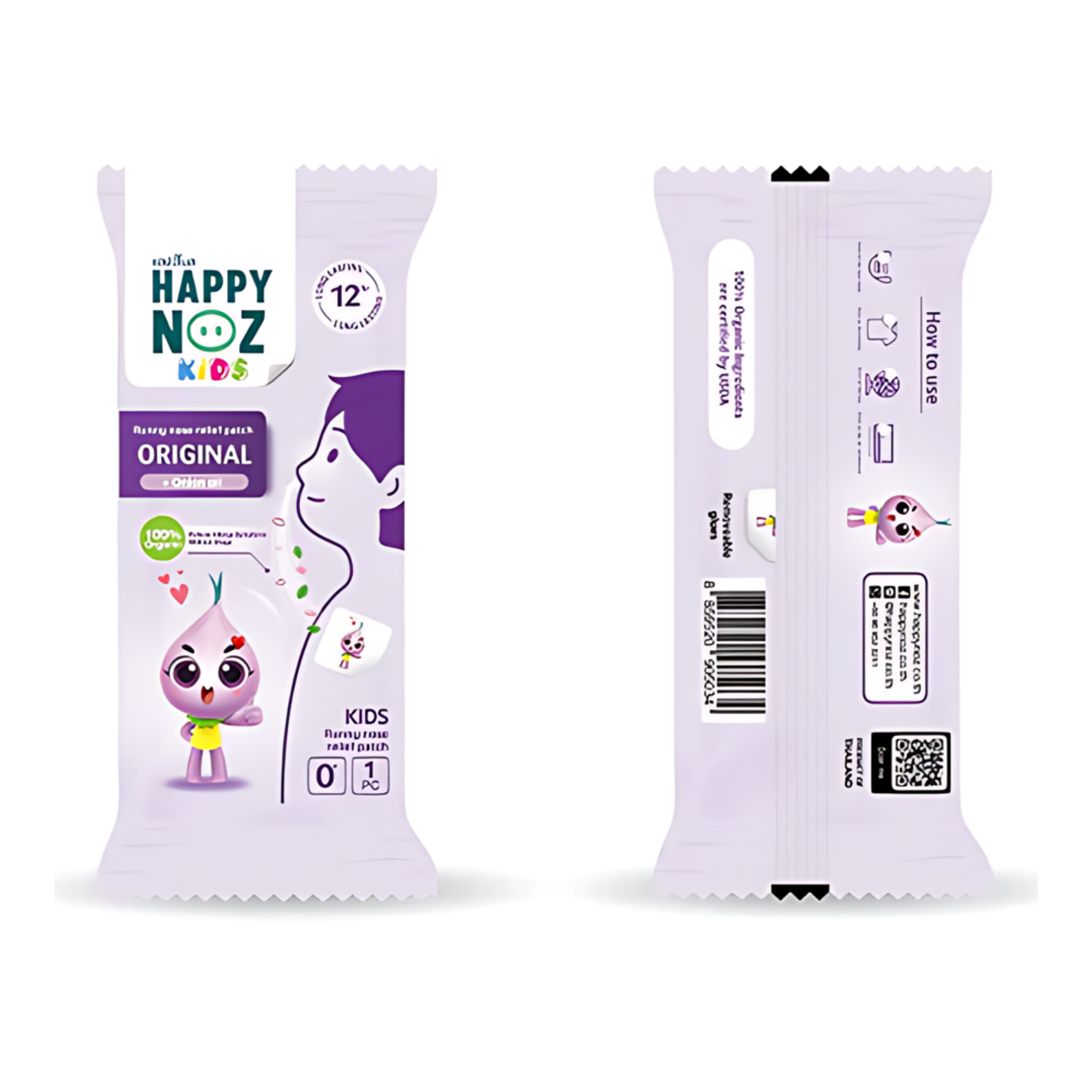 (BUNDLE OF 3) Happy Noz Organic Onion Sticker: The Original (6s) (Copy)