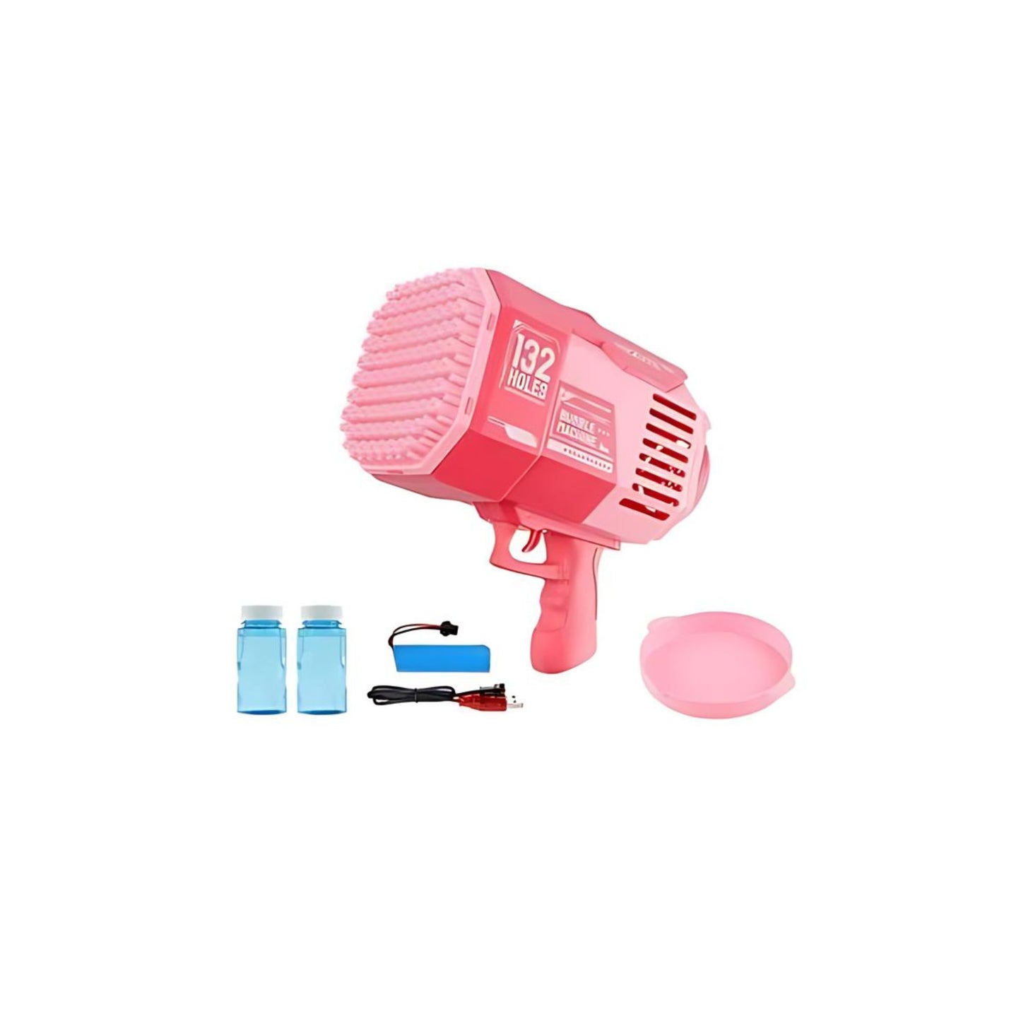 Little Fat Hugs Disco Bubble Gun Toy