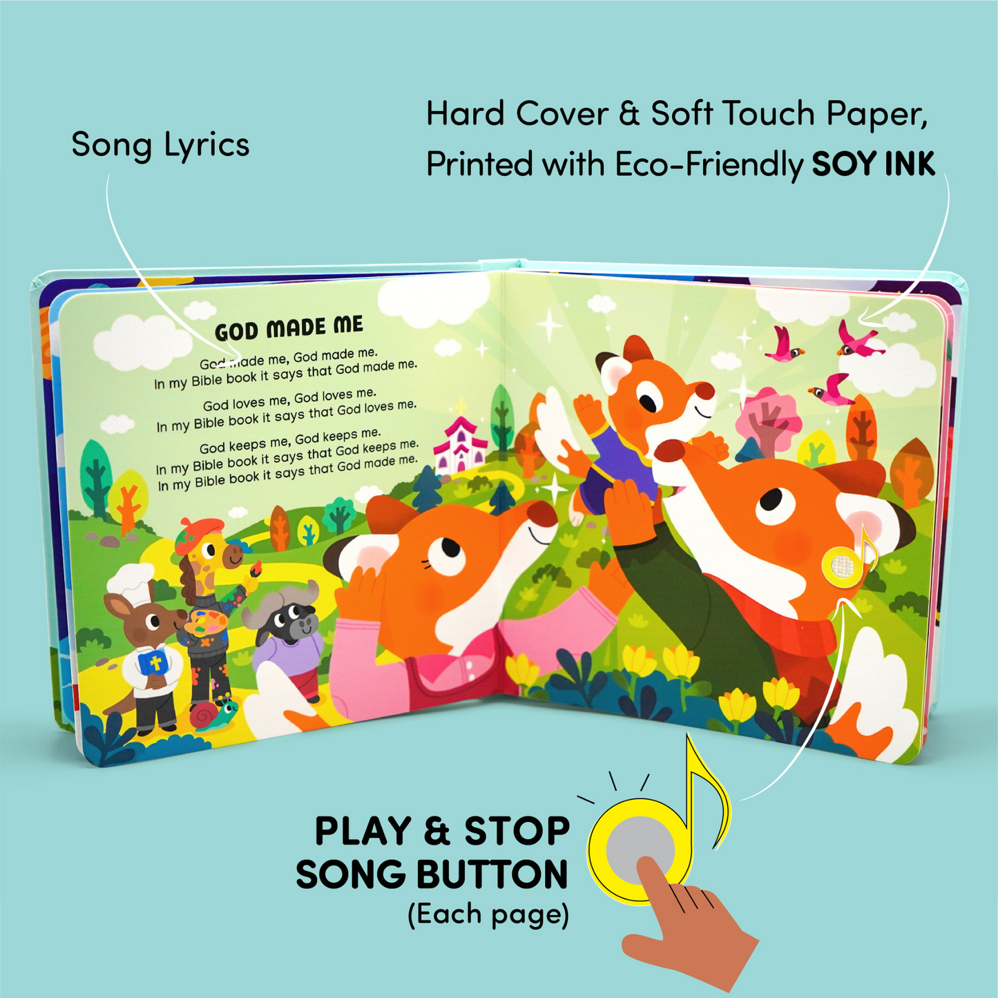 The Happy Kids Collection Book of Praise Sound Book