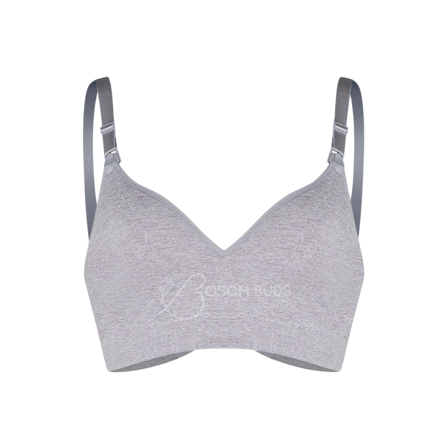 Bosom Buds Maternity Seamless Wireless T Shirt Nursing Bra With Built In Breastpads in Meredith