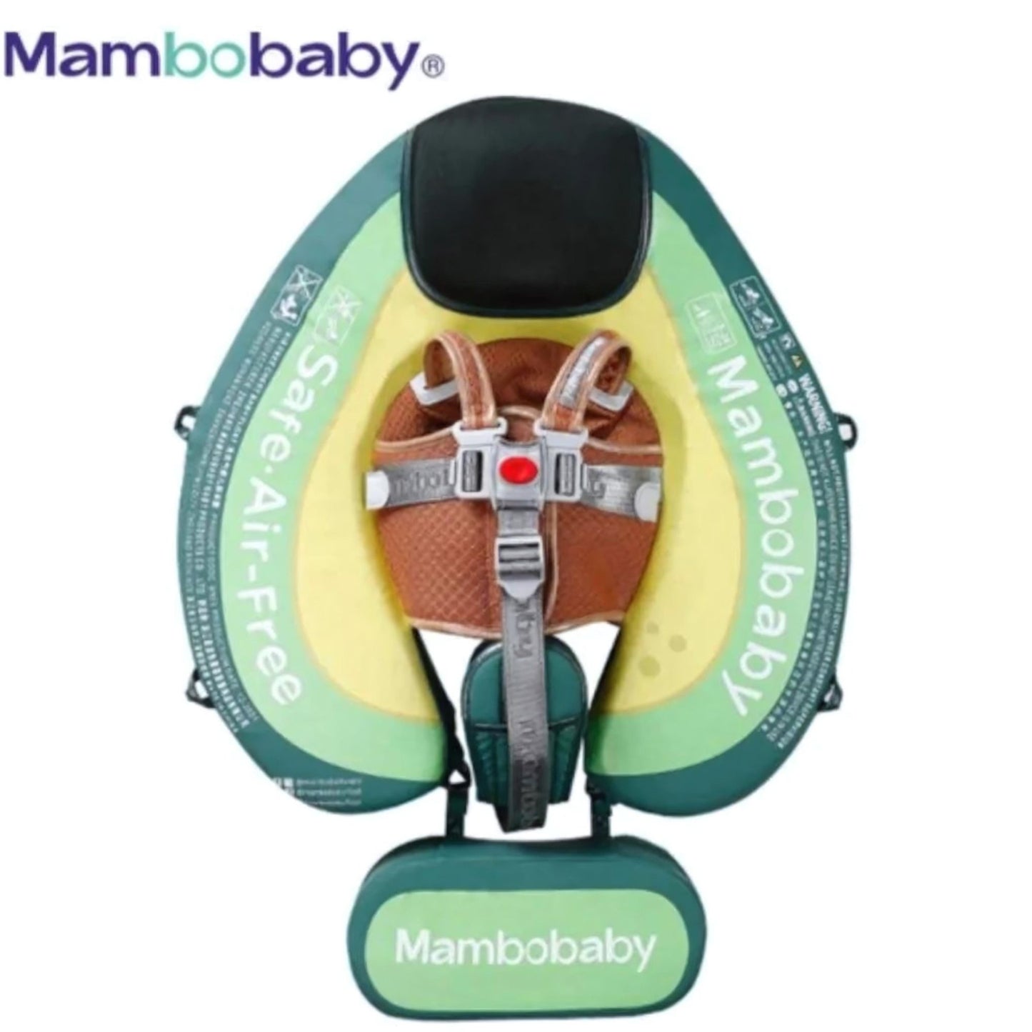Mambobaby Air-Free Chest Type With Canopy and Stabilizer
