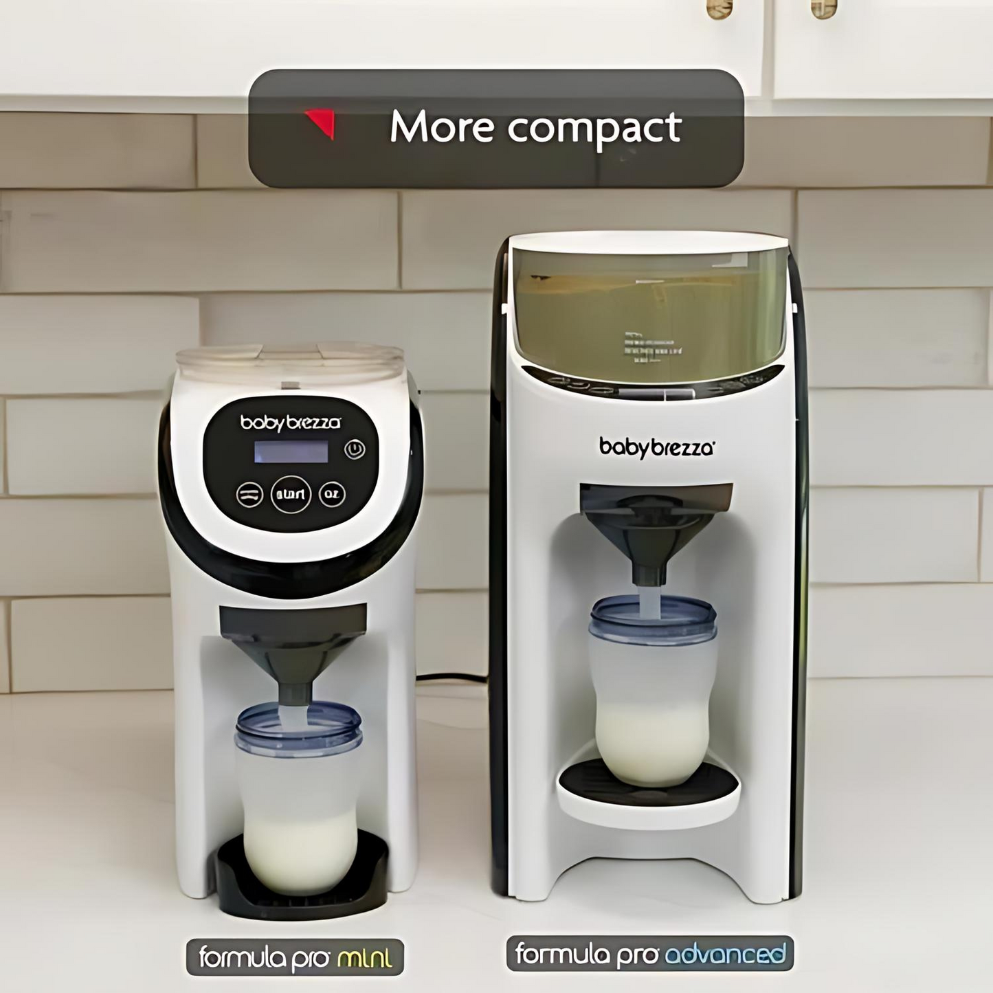 Baby Brezza Milk Pro Mini Baby Formula Dispenser - White