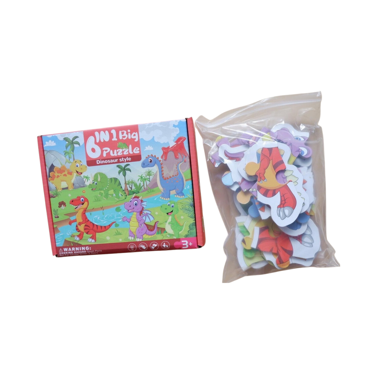 Matmat Lulu Jigsaw 6-in-1 Big Puzzle Educational