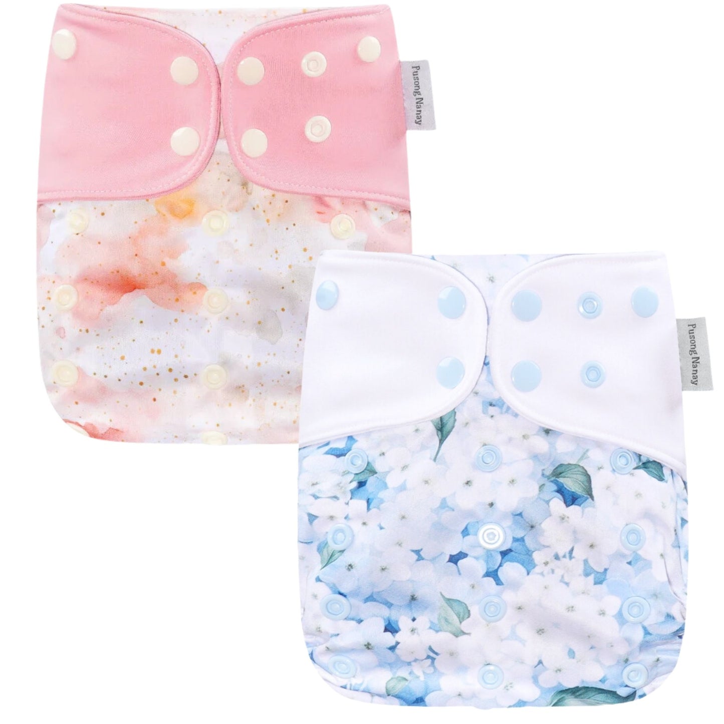 Aimerie Special Cloth Diaper with Newborn Charcoal Insert - 2 Sets