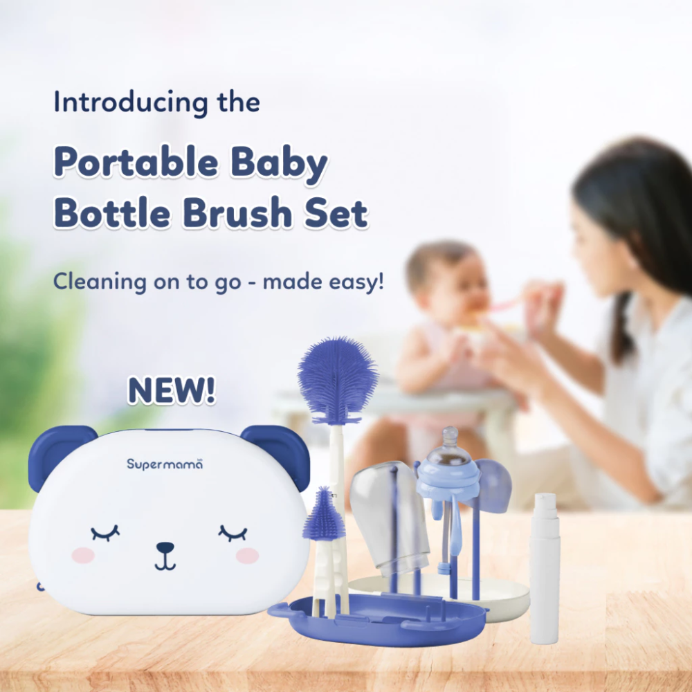 Supermama Lab Bottle Brush Set