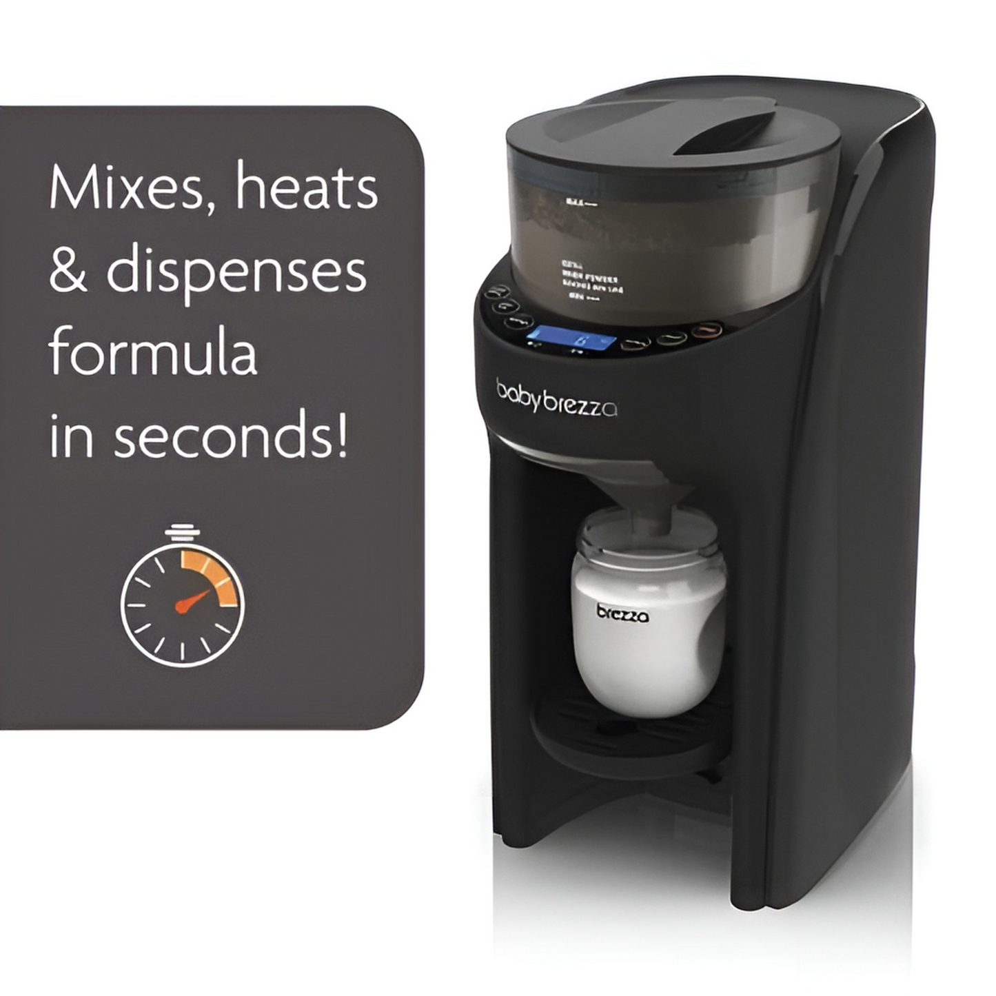 Baby Brezza Milk Pro Advanced Baby Formula Dispenser - Black