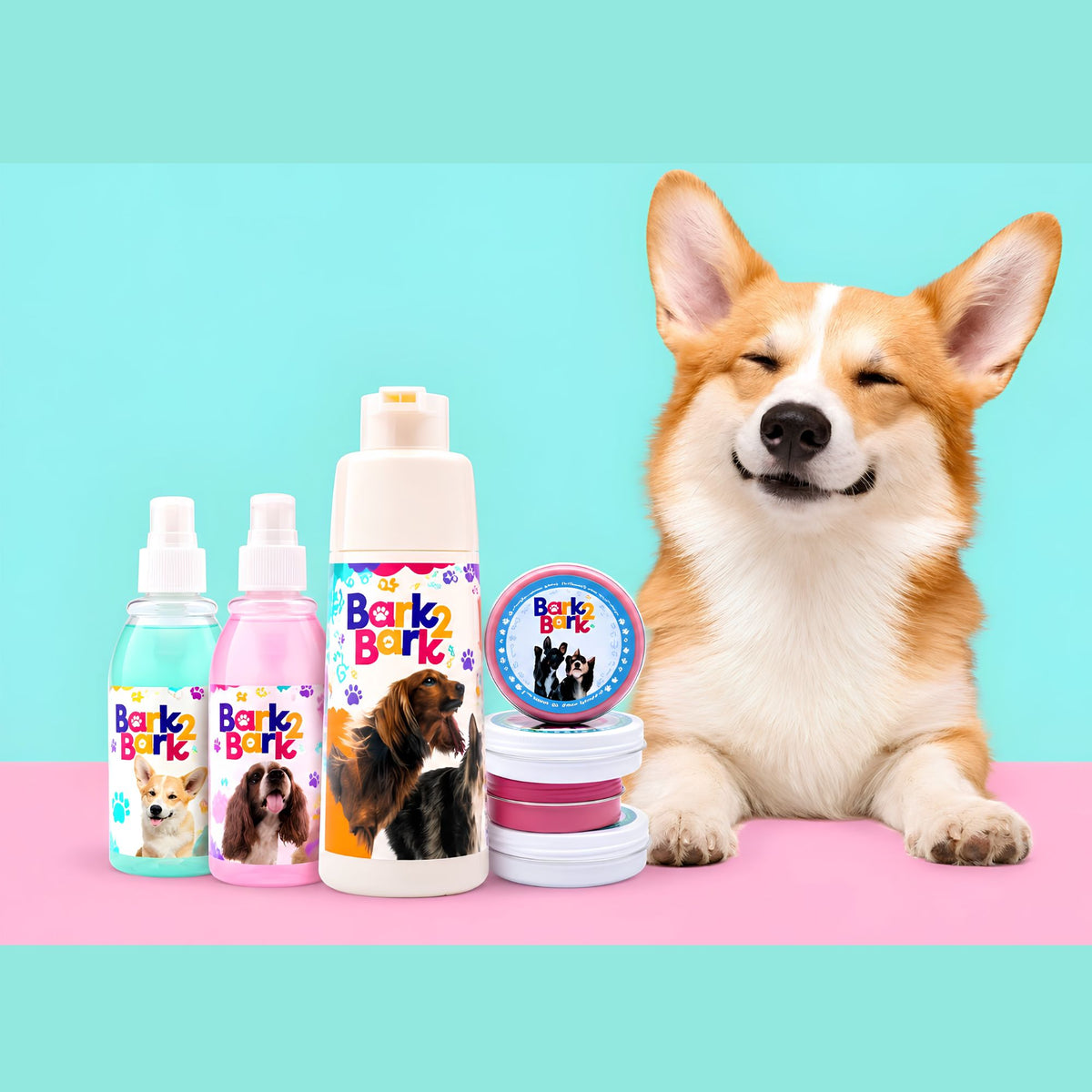 Bark2Bark Honeymilk Scent Anti-Tick and Flea 2-IN-1 Shampoo & Conditioner