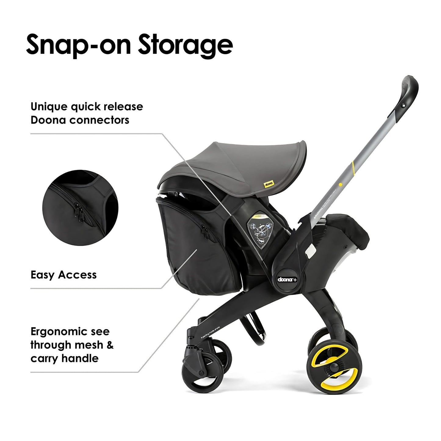 Doona Snap-on Storage