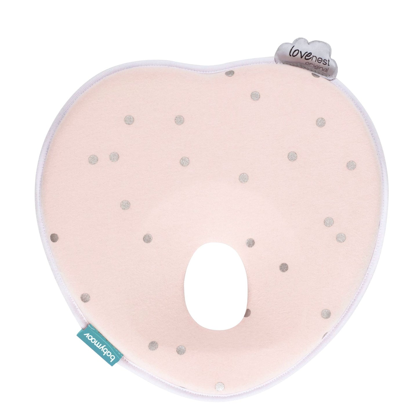 Babymoov Lovenest Original Anti Flat-Head Ergonomic Pillow Suitable for Newborns to 4 Months