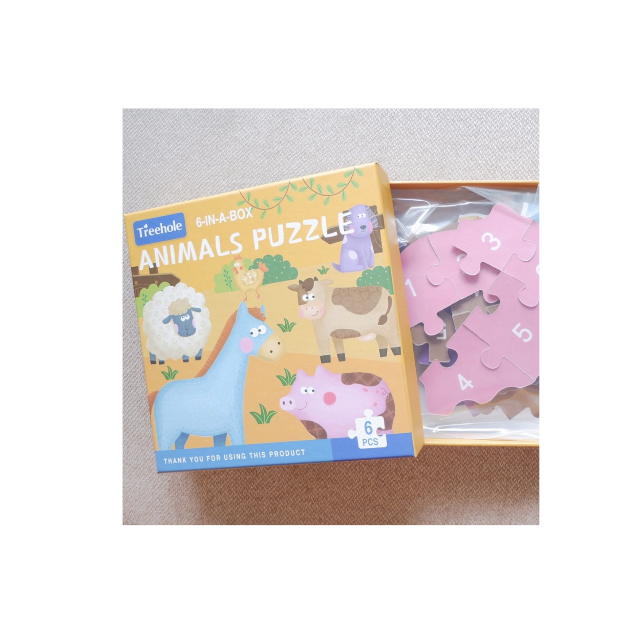 Matmat Lulu Jigsaw Education Puzzle 6 in a box