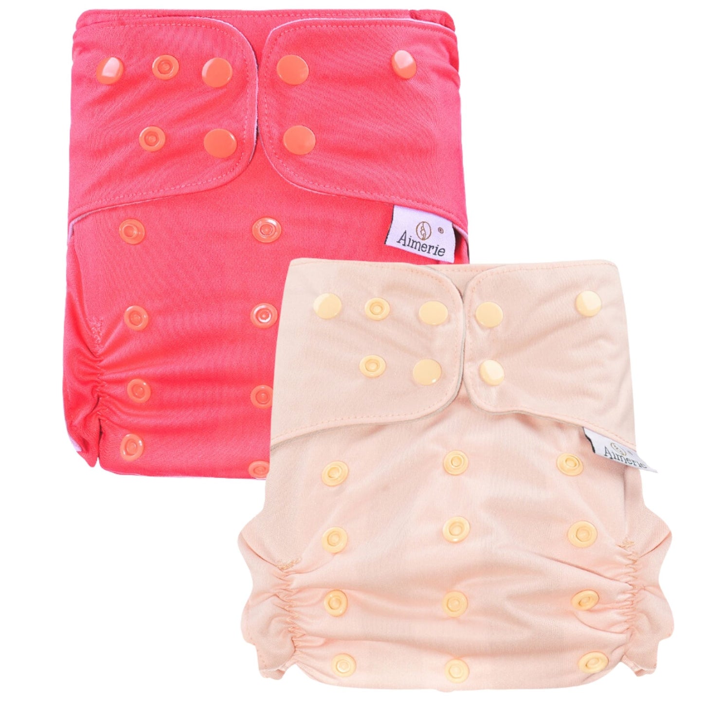 Aimerie Special Cloth Diaper with Newborn Charcoal Insert - 2 Sets