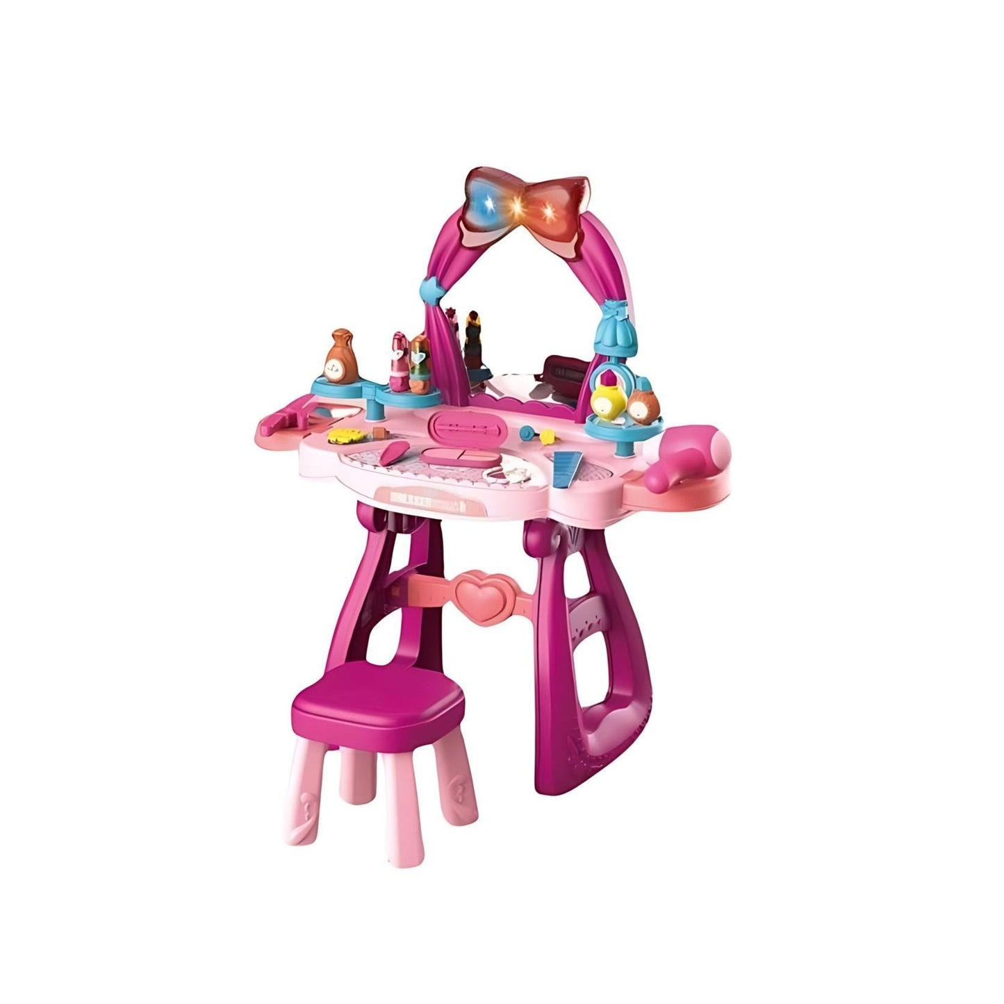 Kodomo Playhouse Pretend Play Make Up Desk Beautician Fashion Play Set