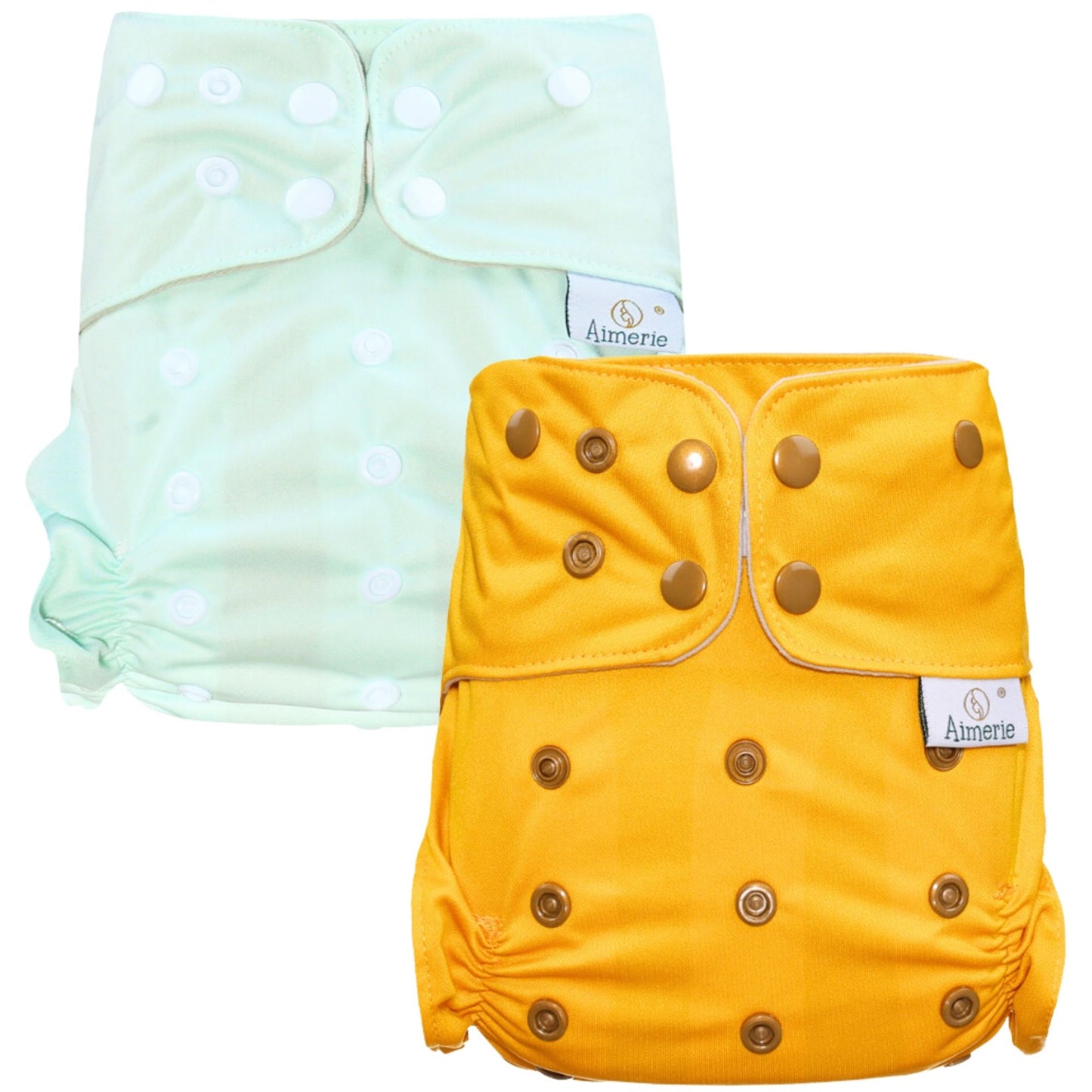Aimerie Special Cloth Diaper with Newborn Charcoal Insert - 2 Sets