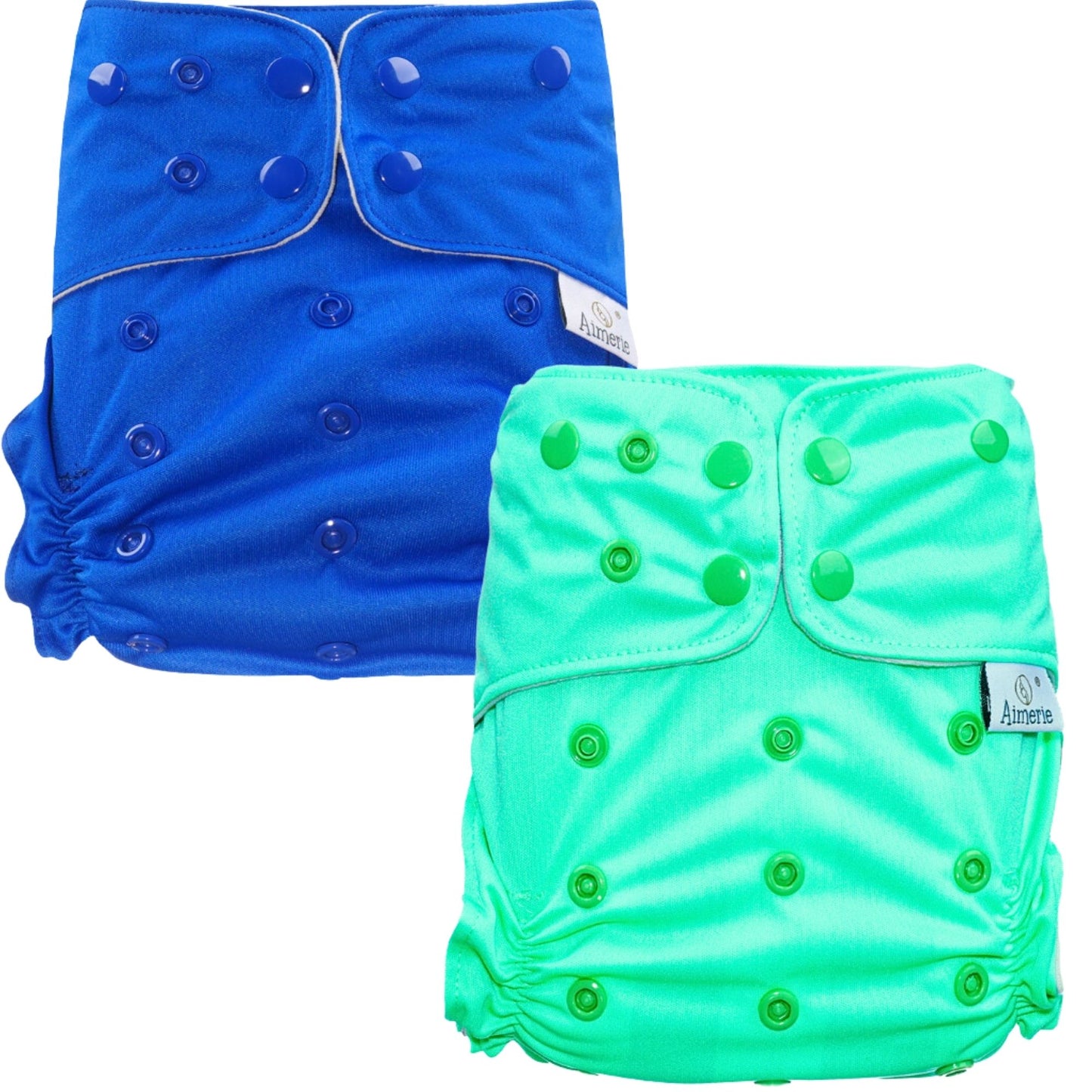 Aimerie Special Cloth Diaper with Newborn Charcoal Insert - 2 Sets