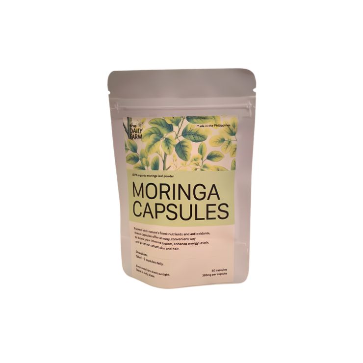 The Daily Farm Pure Moringa Capsule I Beneficial for lactating mothers, Support milk production