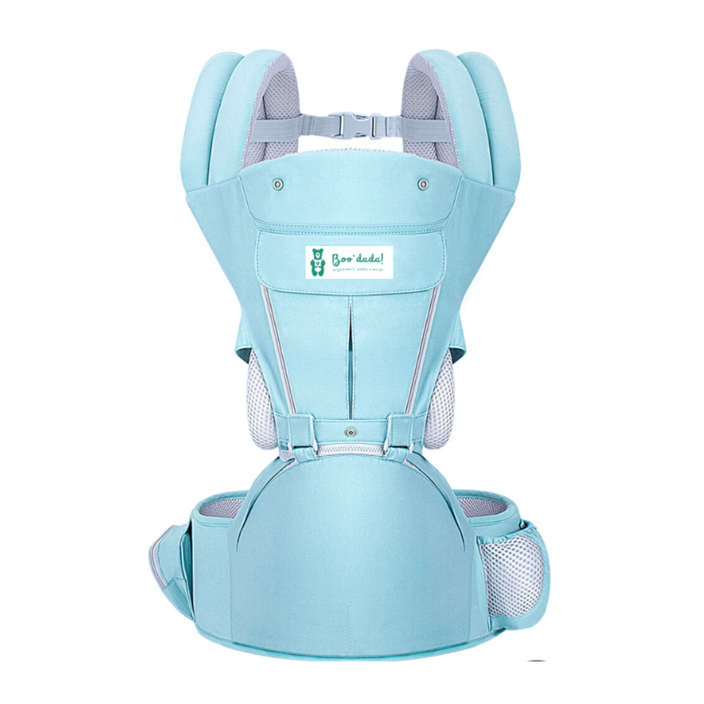 Boodada Ergonomic Hip Seat Baby Carrier Comfortable Sling with Pockets