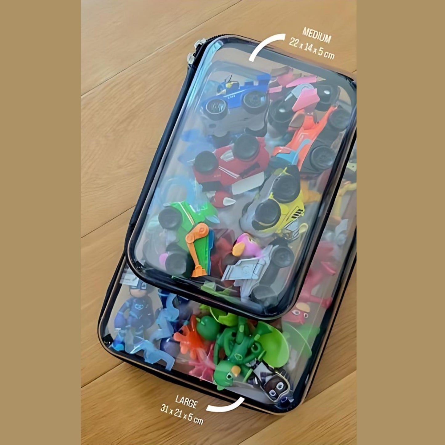 Sleek Bin Storage (3pack)