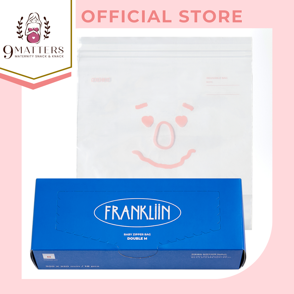 Poled Frankliin Baby Antibacterial Zipper Bag