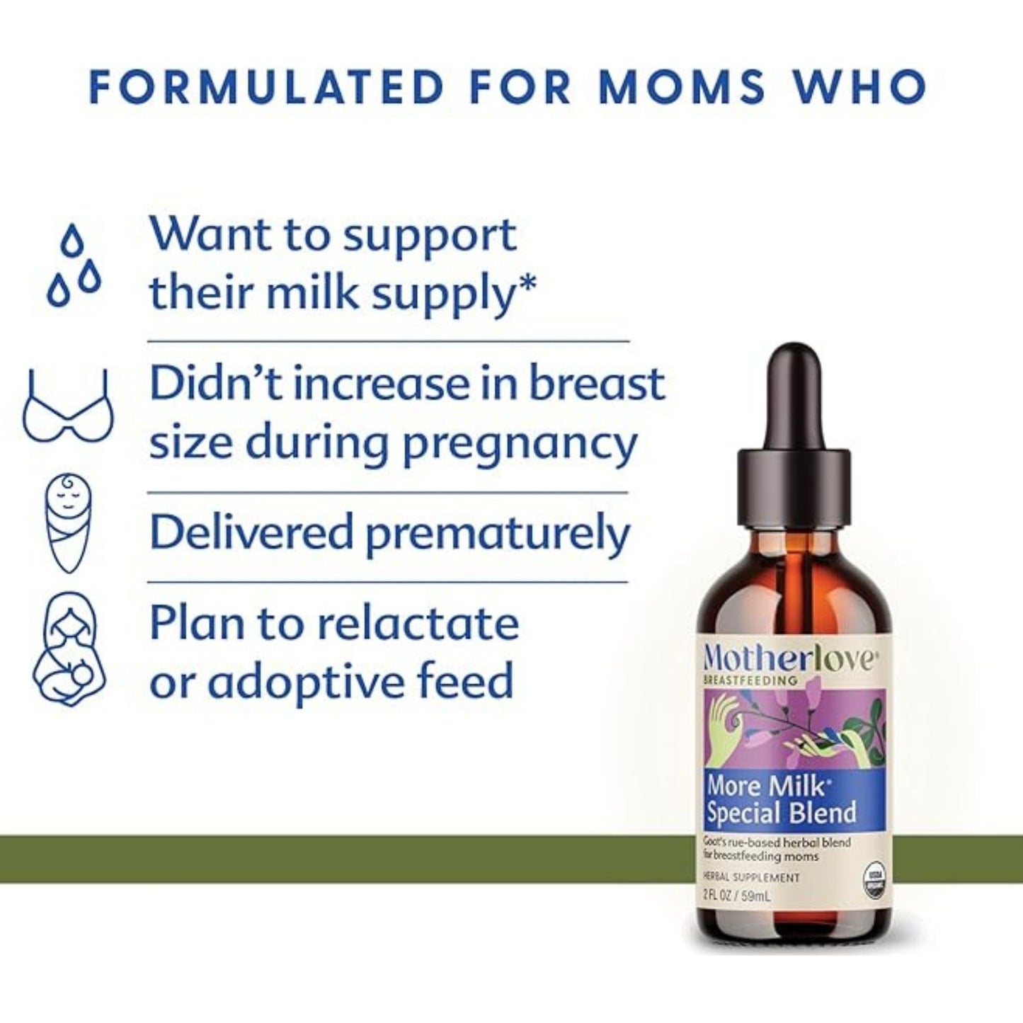 Motherlove More Milk Special Blend Traditional Tincture