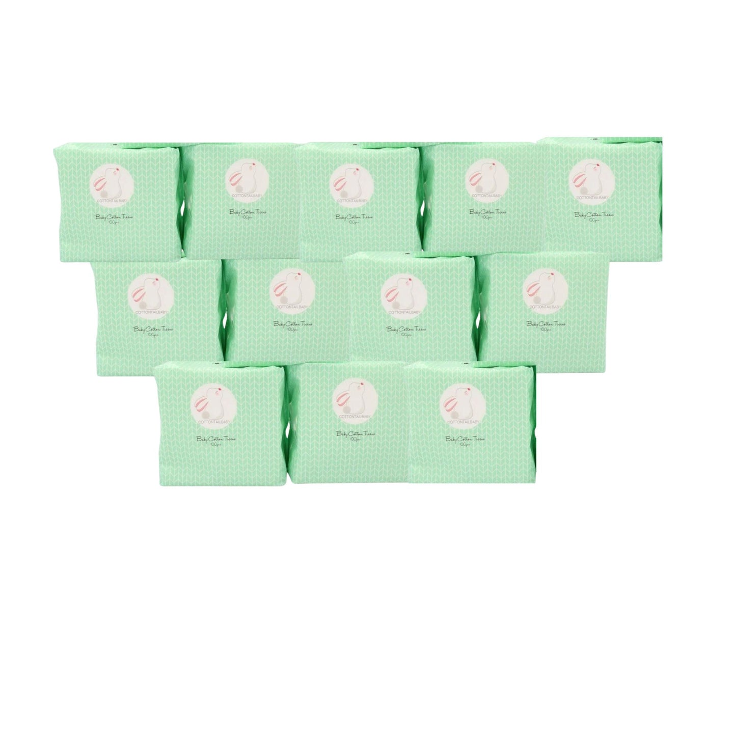 Cottontail Baby Hypoallergenic Dry Wipes
